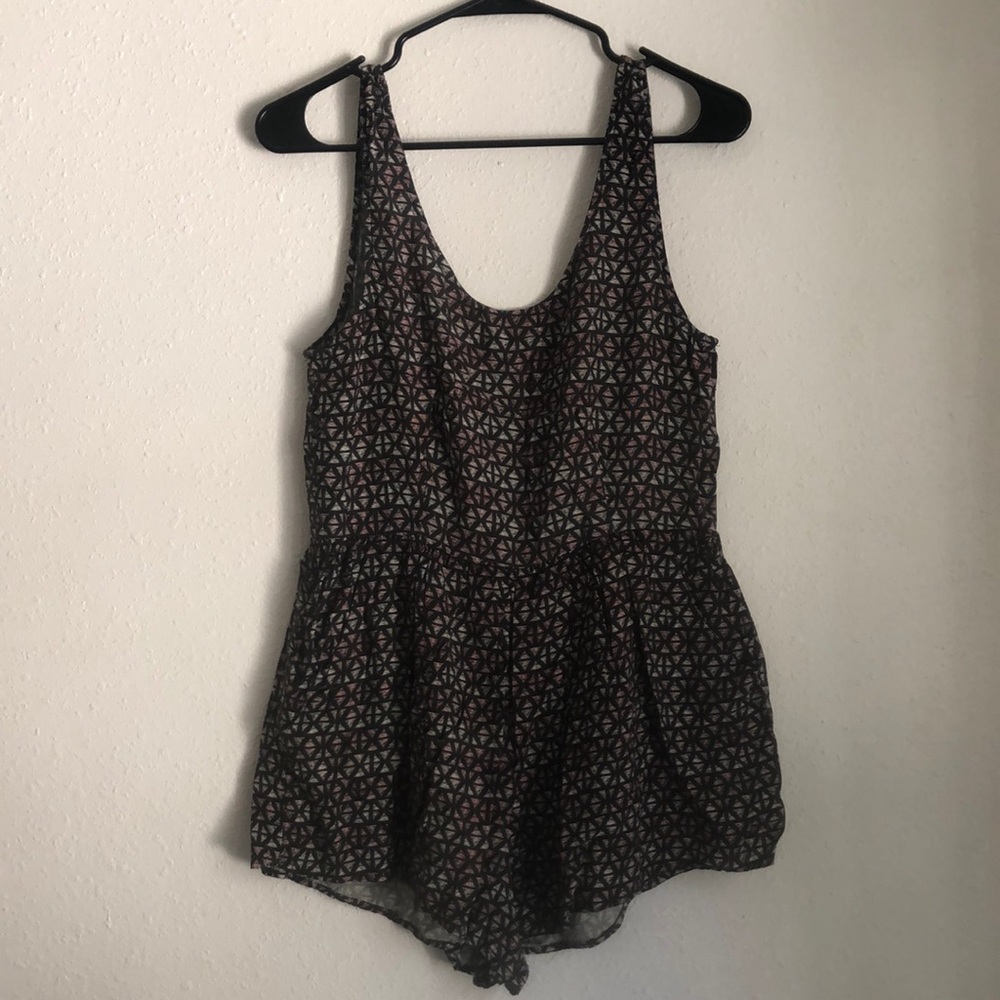 Forever 21 Patterned Romper